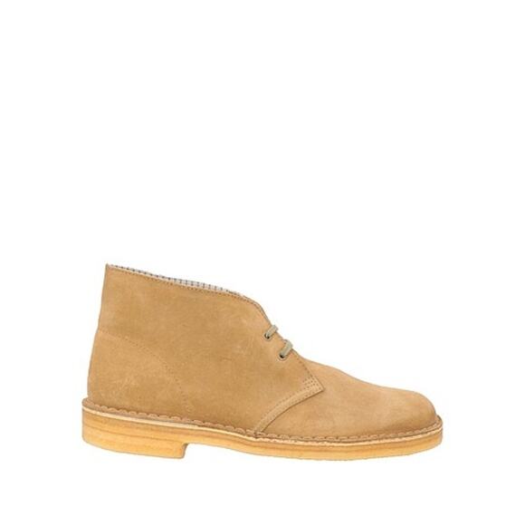 Clarks Original Women's Desert Ankle Boots Light Tan Suede Size 8 - Picture 1 of 8
